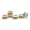Colored Copper Wire Pack - 24 Gauge x 15 ft, Gold and Silver (3 spools each color)